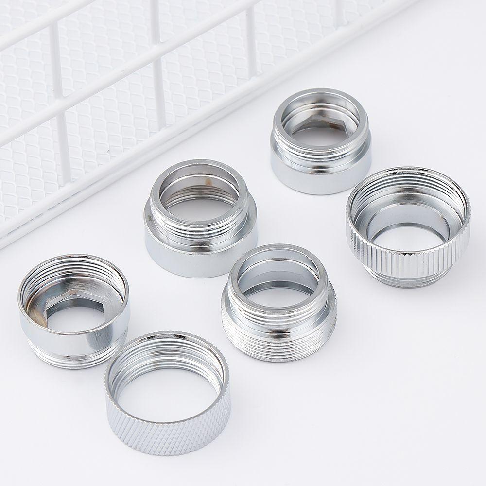 Tap Aerator Connector Metal Outside Inside Thread Water Saving Adaptor Kitchen Faucet 16/18/20/22/24/28/mm To 22mm with Gasket