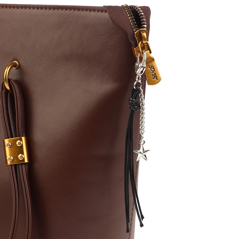 

Y2K Ins Стиль Брелок с Подвеской в Виде Звезды Простой Брелок с Узлом из Веревки Подвеска для Сумки Украшение для Рюкзака Подвеска для Девочек Подарок