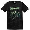 Megadeth Dave Mustaine Heavy Metal Guitarist T Shirt Green Smoke Concert Art Tee