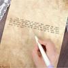 50 Sheets Simple Stationery Writing Paper Classical Pirate Scrolls  Drawing