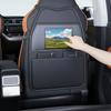 PU Car Seat Kick Proof Pad with Pockets Auto Seat Back Storage Bag  for Most Vehicles