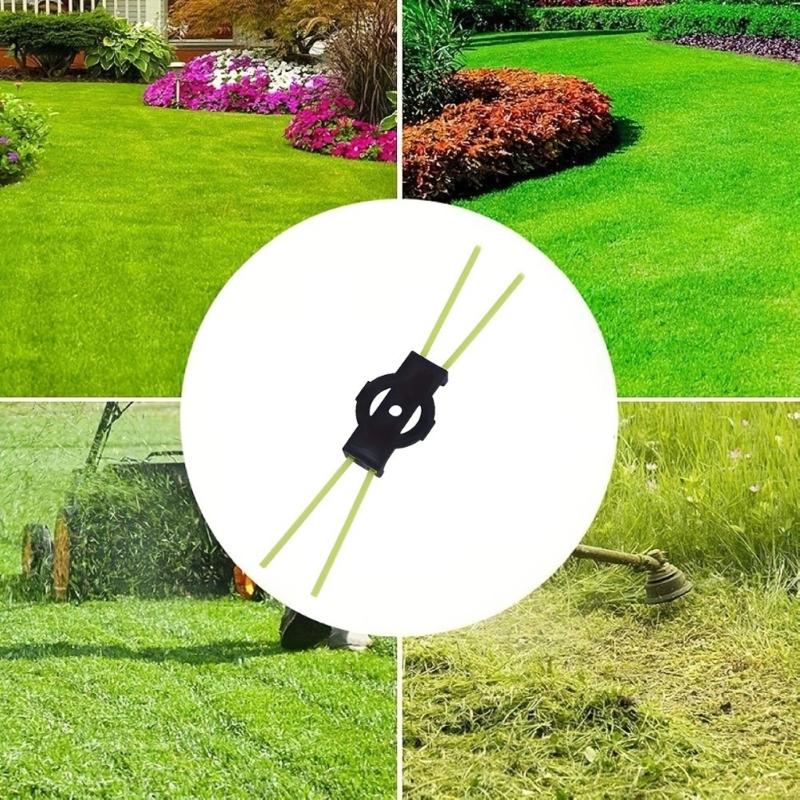 Precise Cut Lawn Mower String Heavy Duty Nylon Trimmer Line Compatible for Multiple Models HassleFree Installation