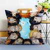 HHaikyuu Cushion Cover Washable Linen Pillowcase Soft  for Sofa Bed Cozy Home Room Decor