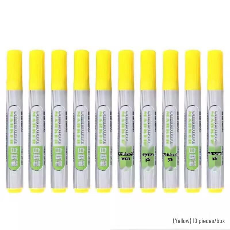 ZHI PAI ZP-125 Fine Tip Whiteboard Markers жёлтый