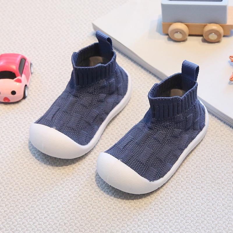 Spring & Fall High-Top Non-Slip Toddler Sock Shoes for Boys & Girls