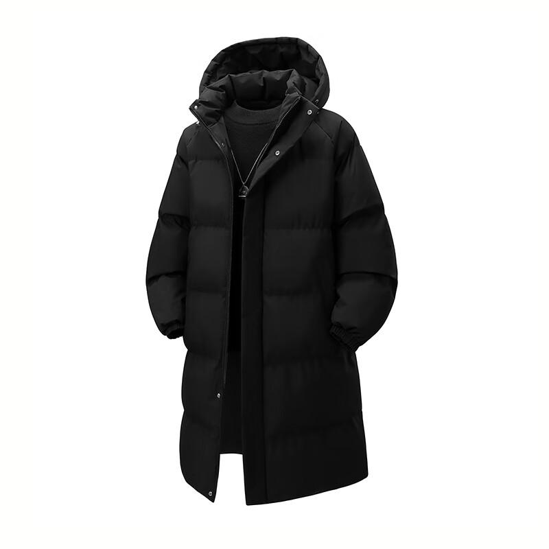 MEDE Men's Mid-length Hooded Padded Winter Coat