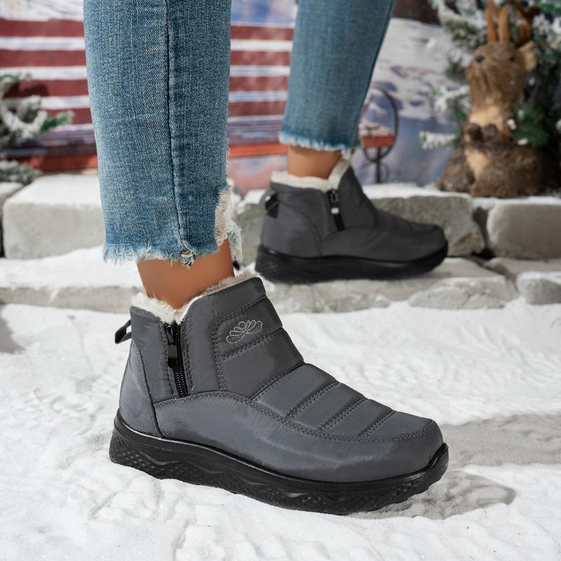 Cotton shoes women's winter thickened warm snow boots large size women's short boots direct sales