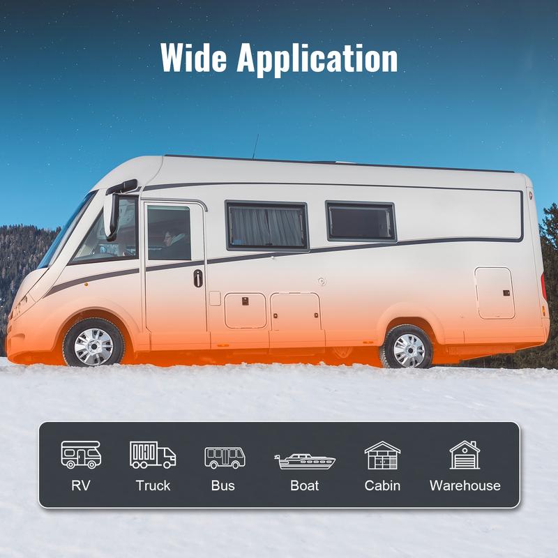 SucceBuy 2/5/8KW Car Heater Diesel Air Heater 12V With Low Noise Remote Control Truck Boat Bus Trailer Air Diesel Parking Heater