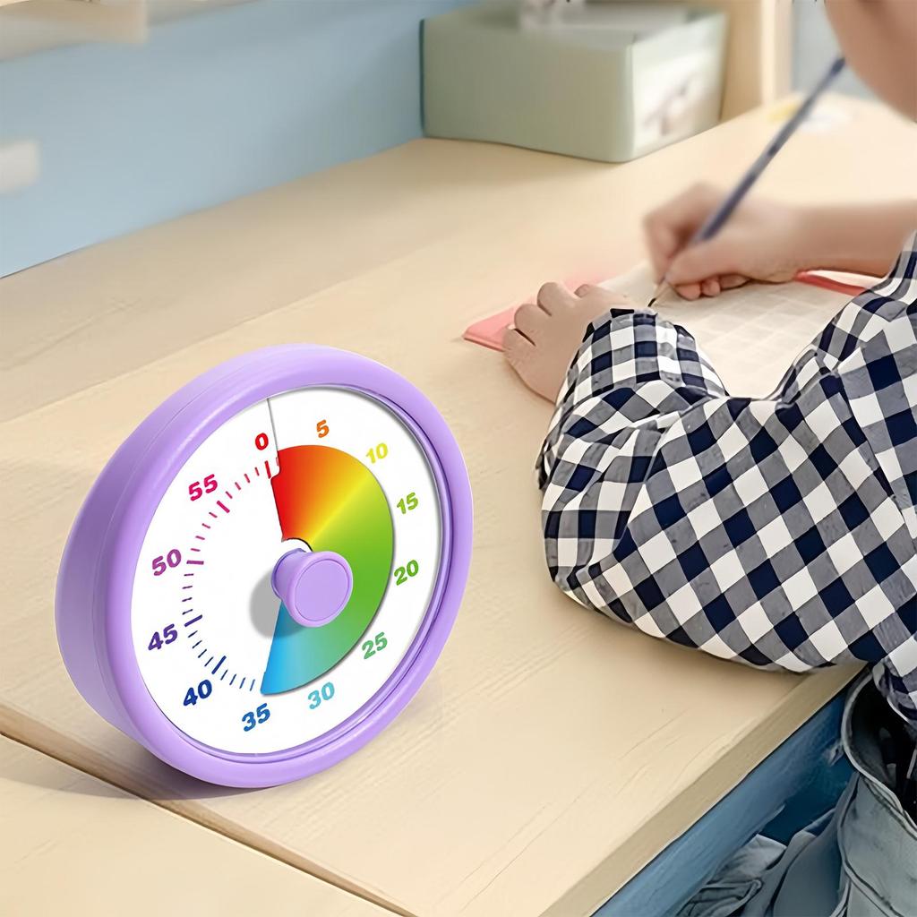 Vizuální časovač pro děti Tiché odpočítávací hodiny Nástroj pro řízení času Digitální učební časovač do třídy, na domácí úkoly, na učení, na vaření