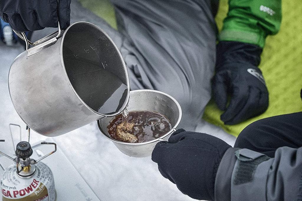 NANGOGEAR (Nanko Camping Gear) Sierra Cup 3-Piece Set 21111 (S-220-3P)