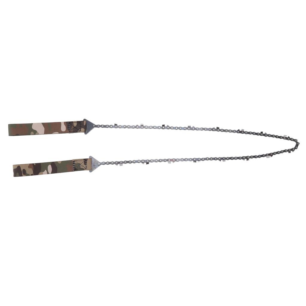 Portable Pocket Chainsaw 36 Inch Thin Teeth Hand Pulled Saw Manual Pruning Chainsaw for Outdoor