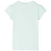 T-shirt pour enfants menthe clair 92/104/116/128/140