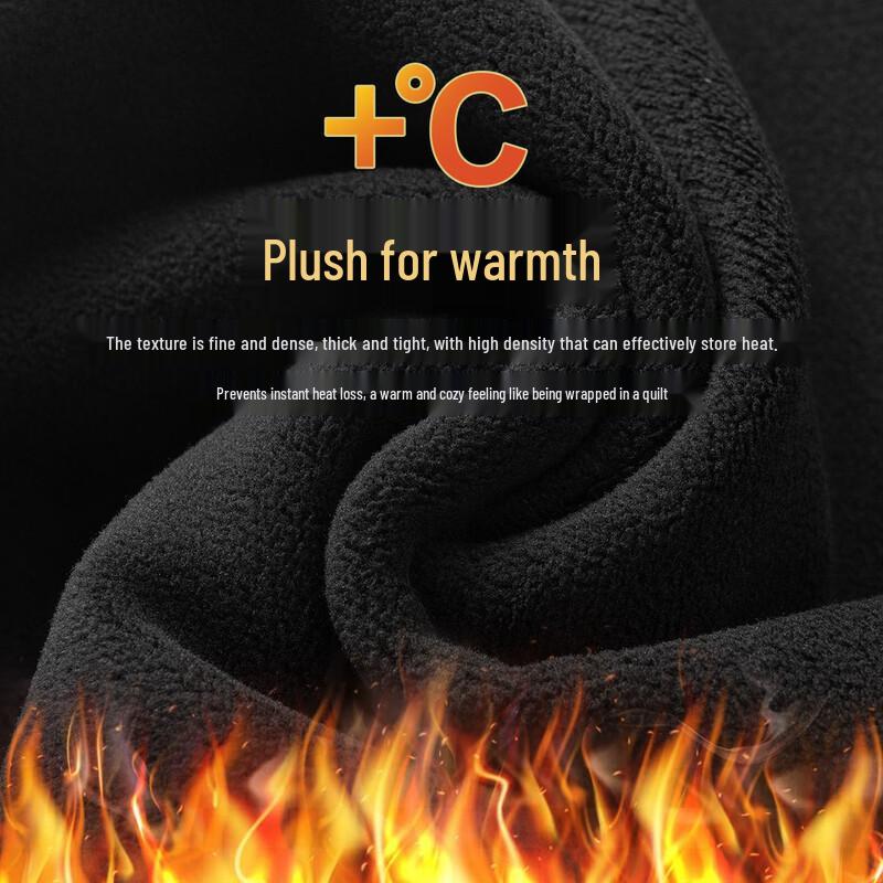 MONTAGUT Men's Thermal Straight-Leg Casual Pants