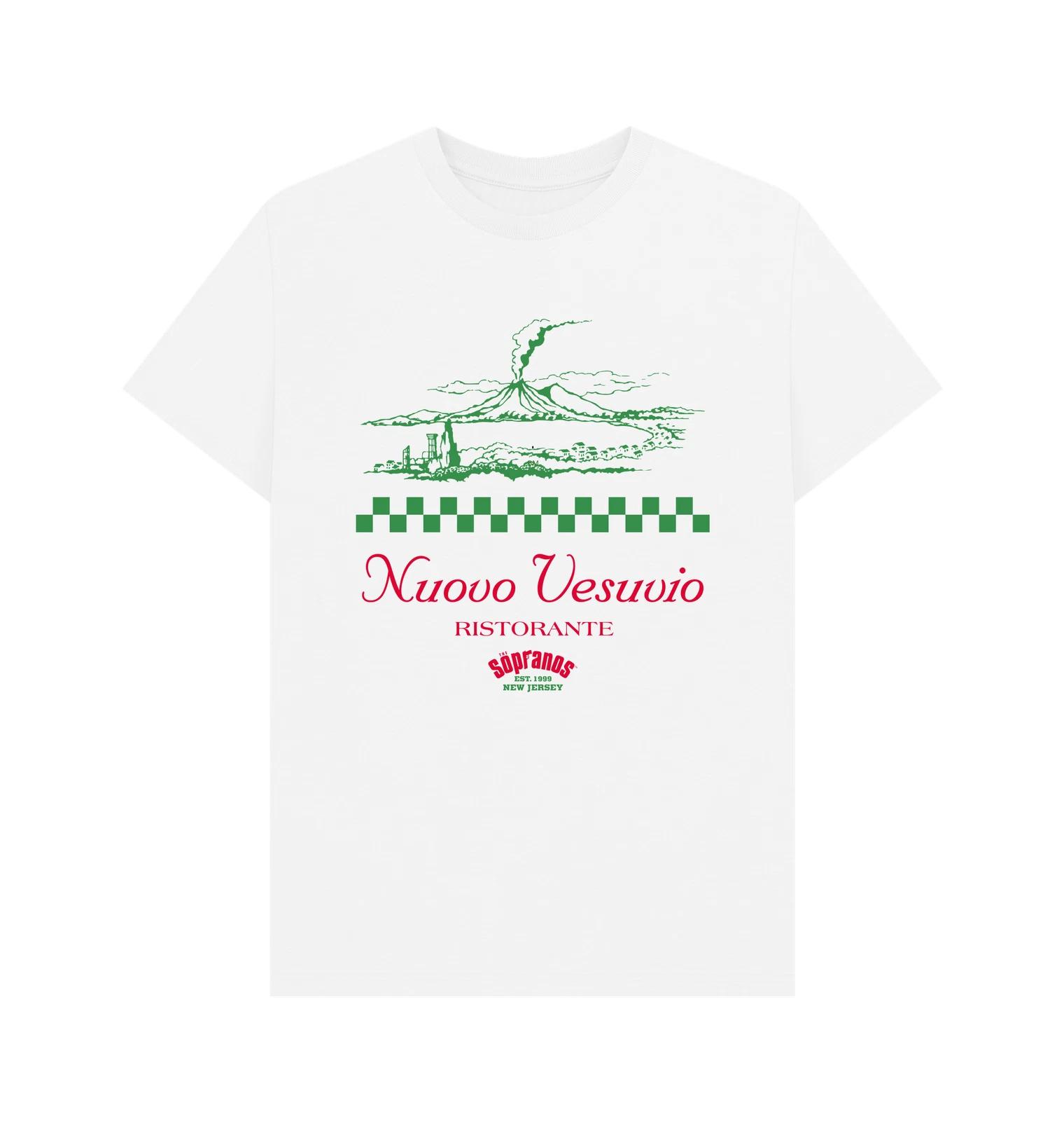 PREMIUM OFFICIAL The Sopranos The Sopranos Nuovo Vesuvio T-shirt S