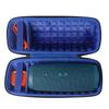 Co2crea Waterproof Hard Travel Case for JBL Charge 5/Charge 4 Bluetooth Speaker (Blue)