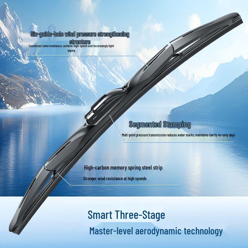 Compatible Wiper Blades for Toyota Corolla, Vios, Camry, RAV4, Highlander, Crown, and Levin