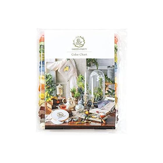 Olympus yarn GARDEN PARTY embroidery thread set with spool GP-25A