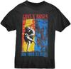 T-shirt Nera da Uomo Guns N Roses 1991 Illusion Combo Front