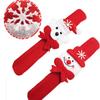 Bear Children Toys Xmas Gift Snowman Santa Claus Christmas Wrist Strap Patting Circle Bracelet