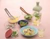 Hario Glass Bowl Set of 3 1 Salad 20741801 Heat-Resistant (Includes Bowl), Clear,