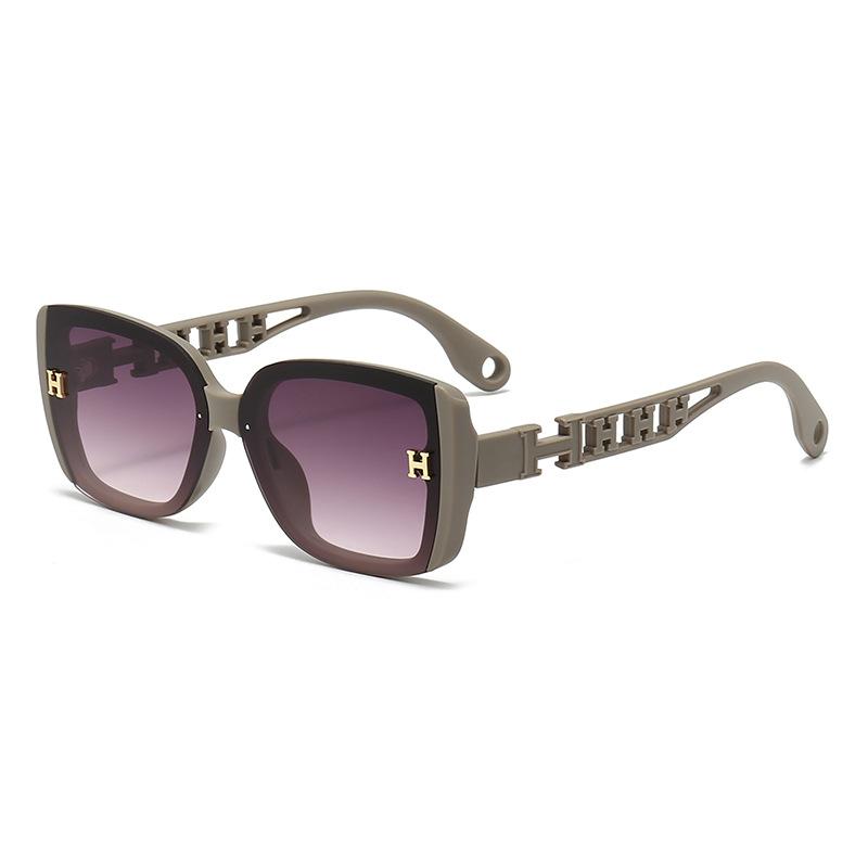 Summer new high-end anti-ultraviolet hollow foot sunglasses sunglasses women's high-end sunglasses women