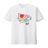 I love the 90s party outfit retro T Shirt Black 3X Large vintage Washed Unisex Casual Top For Everyday Wear homme Versatile