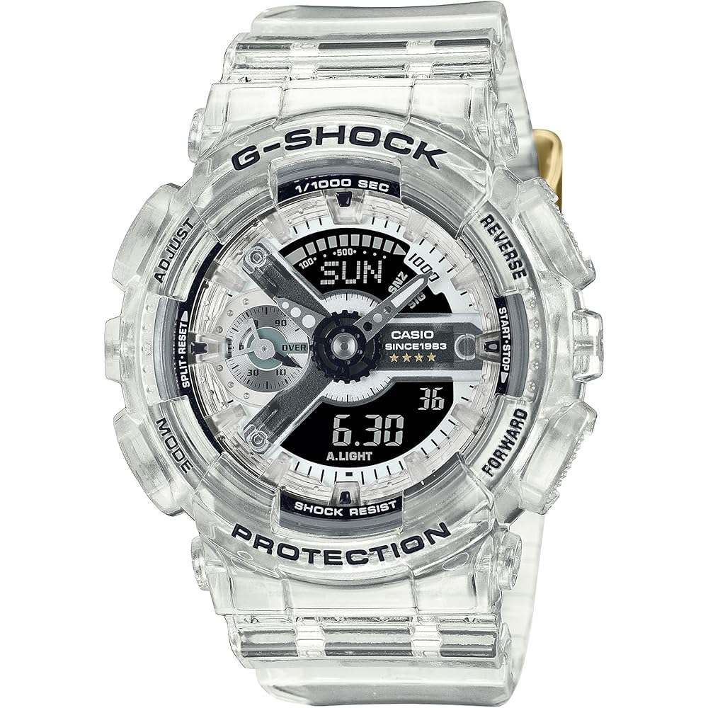 

Casio G-Shock GMA-S114RX-7A S Series 40th Anniversary Clear Remix Mid-Size Boys Watch