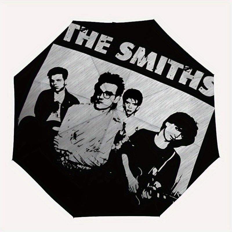 

The Smiths Music Band Automatic Open/Close Umbrella Compact Travel Umbrella, 8 Rib Heavy Duty Construction, Ideal Gift, 176