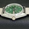 REFURBISHED SEIKO 5 AUTOMATIC MENS WATCH JAPAN MADE GREEN DIAL CUSTOM A440069-2 QV90-a440069