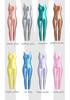 Body da Fitness Scintillante da Donna con Canotta e Leggings 9/10