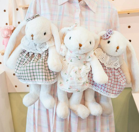 Adorable Sheep, Cat, Bunny & Hedgehog Plush Pendant Dolls - Perfect Birthday Soothing Toy Gift