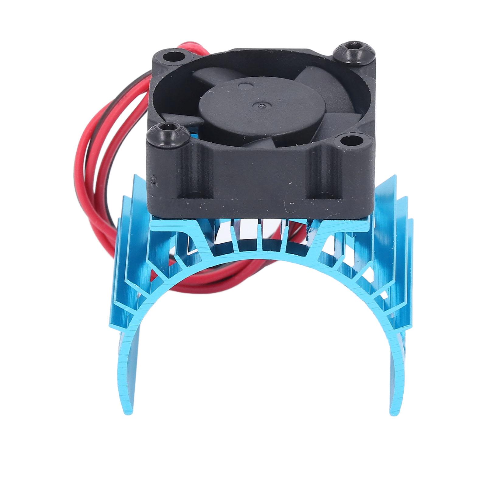 

RC Car Motor Cooling Fan with Aluminum Alloy Heatsink for 540 550 3650 3660 3665 Size Brushed