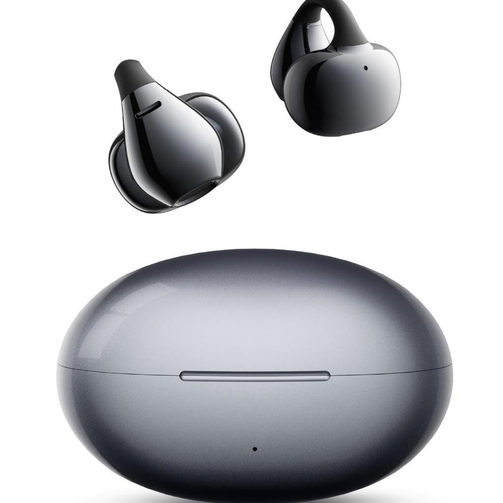HM-11 Cross TWS Ear Clip 5.4 Sports Bluetooth Earphones with Noise Cancelling & Low Latency