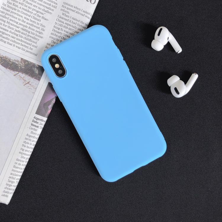 Мягкий силиконовый чехол для телефона для iPhone X XR XS Max XR X 8 7 6 6S Plus чехол для iphone 11 12 13 mini 13 Pro Max Конфетный цвет Чехол iphone 12 mini небесно-голубой