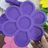 Flower Shaped Floating Bee Island Non-Slip Anti-Drop Design Butterfly Drinking Tray Bird Attracting 5-Petal Shape