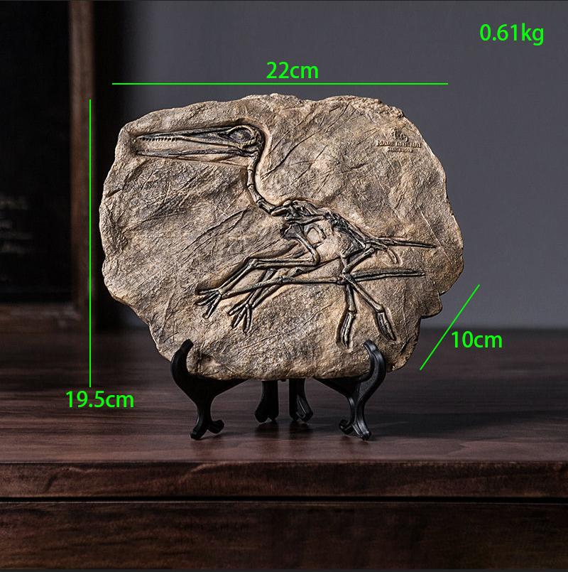 

Имитация модели окаменелости динозавра, смола, предметы декора, украшения для дома, комнаты, стола, скульптура, поделки, аксессуары для статуэтки на офисном столе