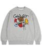 GRAVER [Unisex] Graphic Sketch Sweatshirt_Gray
