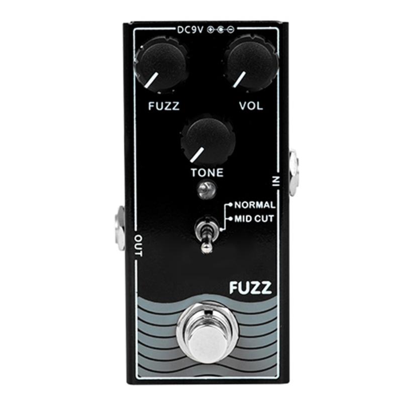 Professional Electric Guitar Overdrive Pedal for Electric Guitar & Bass Small Effect Pedal Processor of Overdrive Tone