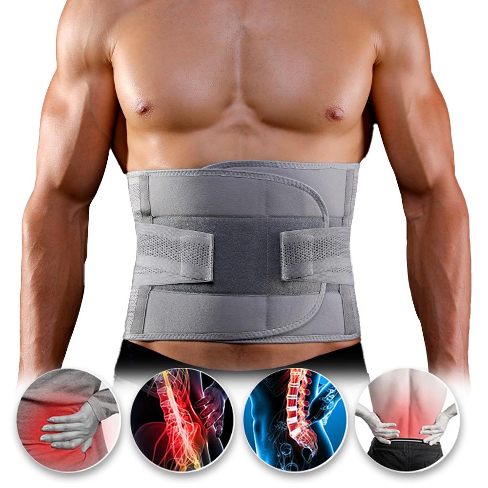 

Tcare Orthopedic Waist Back Support Belt for Pain Relief Spine Corset Sweat Trimming Trainer Brace M for waist 72-80cm
