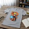 Naruto Uzumaki Rasengan & Nine-Tails T-Shirt, Unisex Anime Fan Streetwear Tee, 100% Cotton Casual Short Sleeve Top