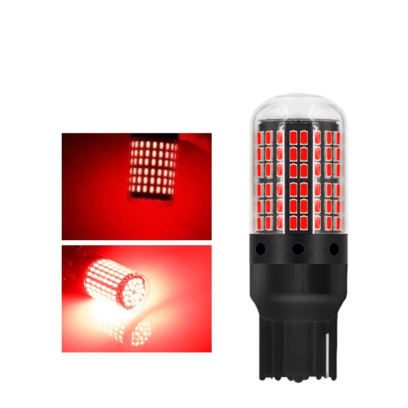 1156 BA15S P21W BAU15S PY21W T20 7440 W21W 1157 P21/5W W21/5W 7443 LED-lampor 3014 144SMD LED CanBus-lampa För blinkerslampa