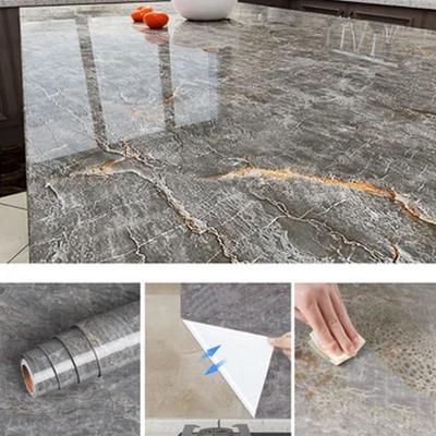 40cm Waterproof Wall Stickers Oil Proof Wallpapers Home Decor High Temperature Resistance Wallpaper Self Adhesive Sticker