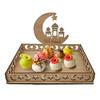 Diy Wooden Tray Ornament Dining Table Tray Home Decoration Desktop Decoration Tray Diy Home Shatterproof Ornament Set