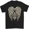 Angel Skull Wings Motorcycle Biker Unisex T-shirt 100% Cotton