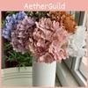 Silk Wedding Hydrangea Bouquet Artificial Flower For Party Home Hotel Ornament