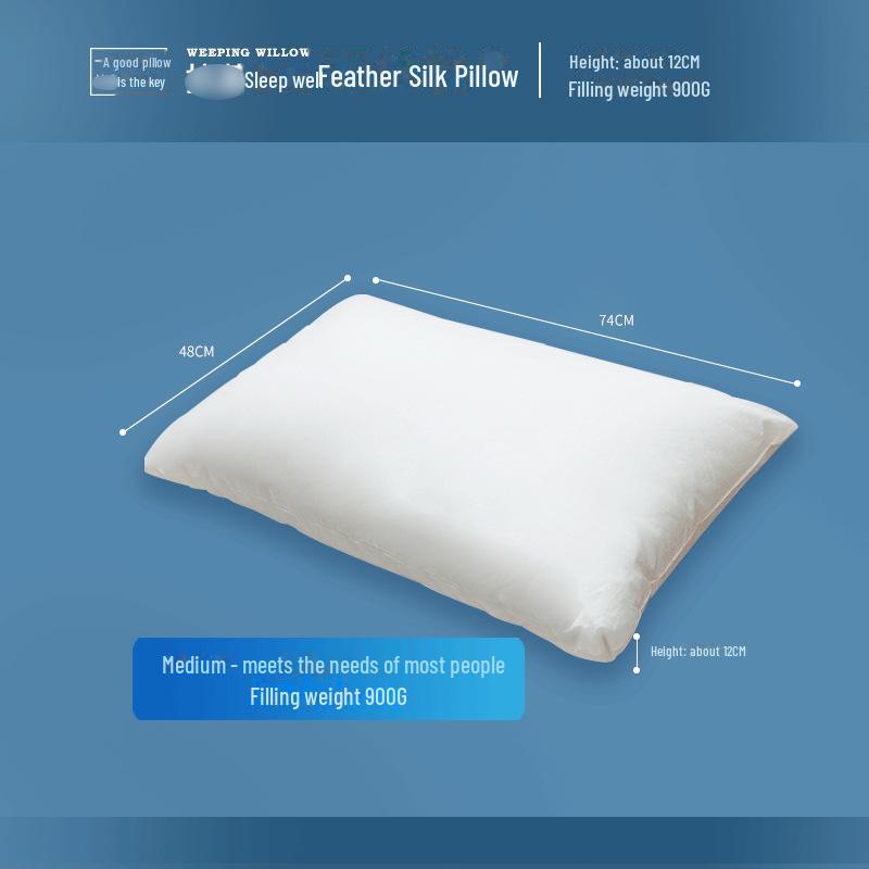 

Дитяча бавовняна подушка Duo Xi Ai Mei - Середня/Низька м якість для дому/готелю. Sleep Pillow