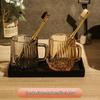 Light Luxury Glass Mouthwash Cup Set