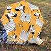 1PC Zebra Orange Umbrella-8-Rib Reinforced Portable Folding Travel Suitable for All Seasons Outdoor Daily Use-G346