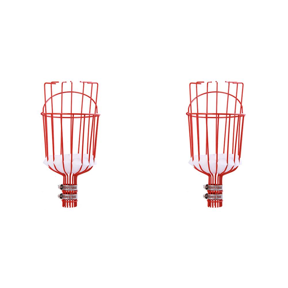 Deep Basket Fruit Picker Head Convenient Fruit Collector In Height Apple Peach Fruit Catcher Farm Picking Device Garden Tools