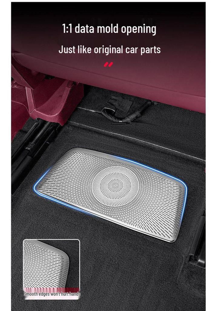 Third Gen NIO ES8 Under-Seat Air Vent Cover: Air Conditioning Protection & Decorative Accessory for 26 Models